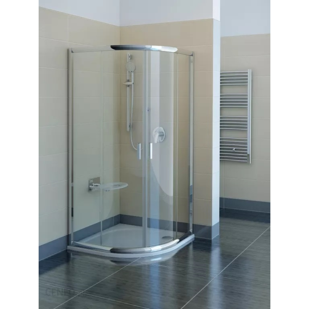 Душевая кабина X-Point XP1CP4-90 R 550 (X3B270C00Z1B) BRIGHT ALU TRANSPARENT