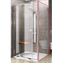 Стенка для душевой кабинки Ravak PIVOT PPS-90 Transparent, профиль полированный алюминий, стекло, 90G70C00Z1