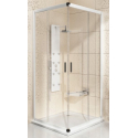 Душевая штора Ravak BLIX BLRV2K-100 полированный алюминий TRANSPARENT, 1XVA0C00Z1