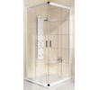 Квадратная душевая кабина Ravak BLIX BLRV2K-110 полированный алюминий TRANSPARENT, 1XVD0C00Z1