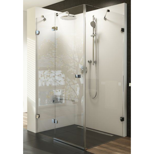 Душова кабіна Ravak BRILLIANT BSDPS - 100 L Transparent, хром, безпечне скло, 0ULA0A00Z1