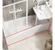 Панель для ванны Ravak BE HAPPY II 150 R (CZ99100A00)