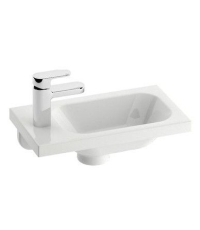 Раковина меблева Ravak CHROME MINI 400, 40x22 см, ліва, XJGL1100000