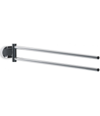 Подвійний рушникотримач, поворотний, Ravak CHROME, X07P319