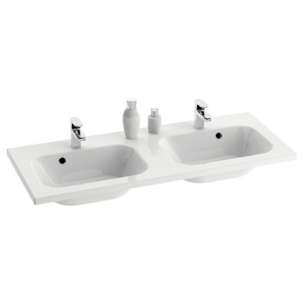 Раковина двойная мебельная Ravak CHROME 1200, 120x49 см, XJG01112000