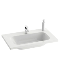 Раковина меблева Ravak CHROME 600, 60x49 см, із прихованим переливом, XJG01260000