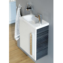 Раковина меблева Ravak CHROME MINI 400, 40x22 см, права, XJGP1100000
