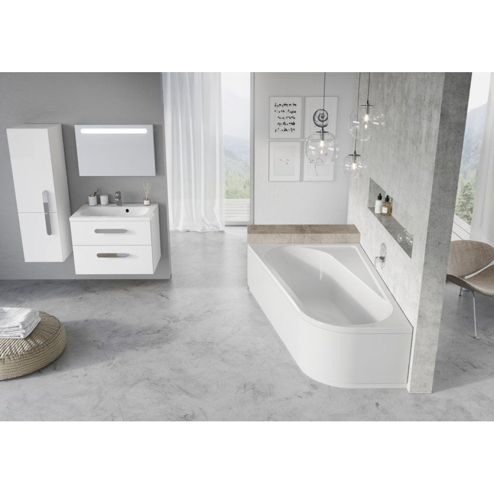 Ванна акриловая Ravak CHROME 170х105 см L CA31000000