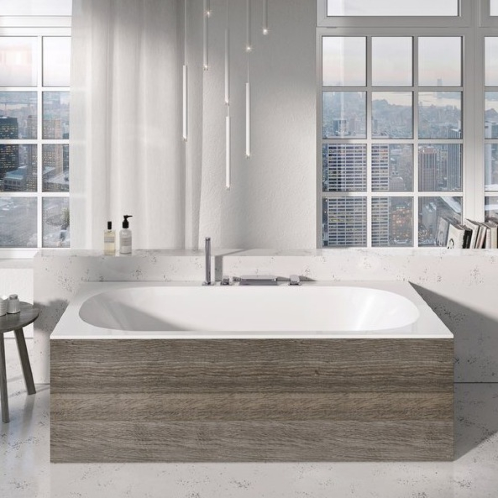 Ванна прямоугольная акриловая Ravak CITY SLIM 180х80 см C921300000
