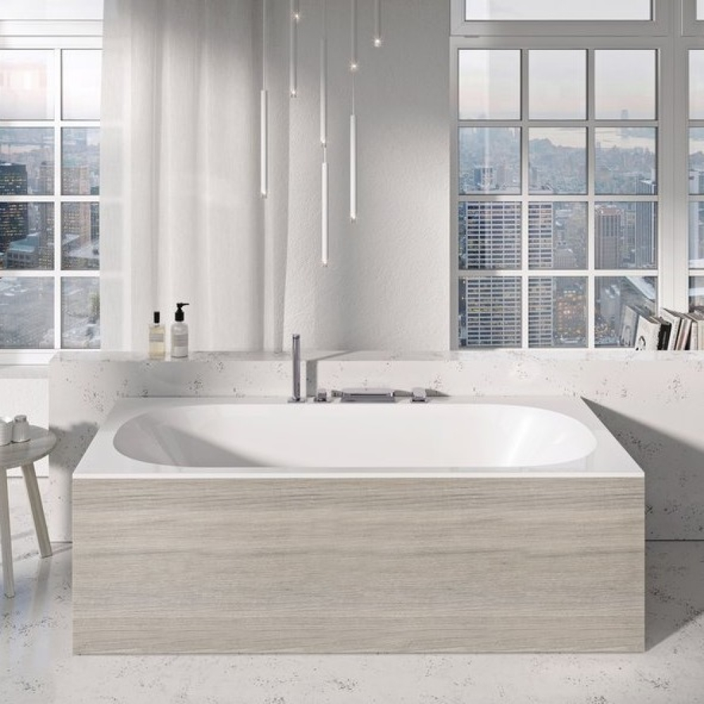 Ванна прямоугольная акриловая Ravak CITY SLIM 180х80 см C921300000