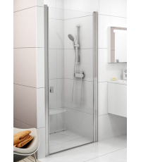 Душевая дверь Ravak CHROME CSD 1 - 90 Transparent, полированный алюминий, безопасное стекло, 0QV70C0
