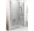 Душевая дверь Ravak CHROME CSD 2 - 100 Transparent, полированный алюминий, безопасное стекло, 0QVACC00Z1