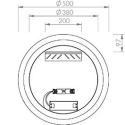 Зеркало Ravak ORBIT I 500 с LED подсветкой