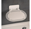 Сиденье для душа Ravak OVO CHROME CLEAR/WHITE, B8F0000028