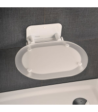 Сиденье для душа Ravak OVO CHROME CLEAR/WHITE, B8F0000028