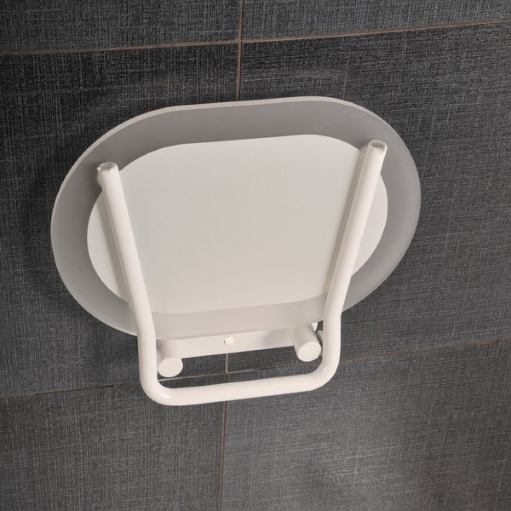 Сиденье для душа Ravak OVO CHROME CLEAR/WHITE, B8F0000028