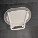 Сиденье для душа Ravak OVO CHROME CLEAR/WHITE, B8F0000028