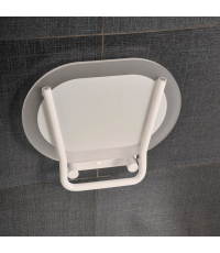 Сиденье для душа Ravak OVO CHROME CLEAR/WHITE, B8F0000028