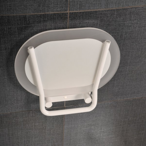 Сиденье для душа Ravak OVO CHROME CLEAR/WHITE, B8F0000028