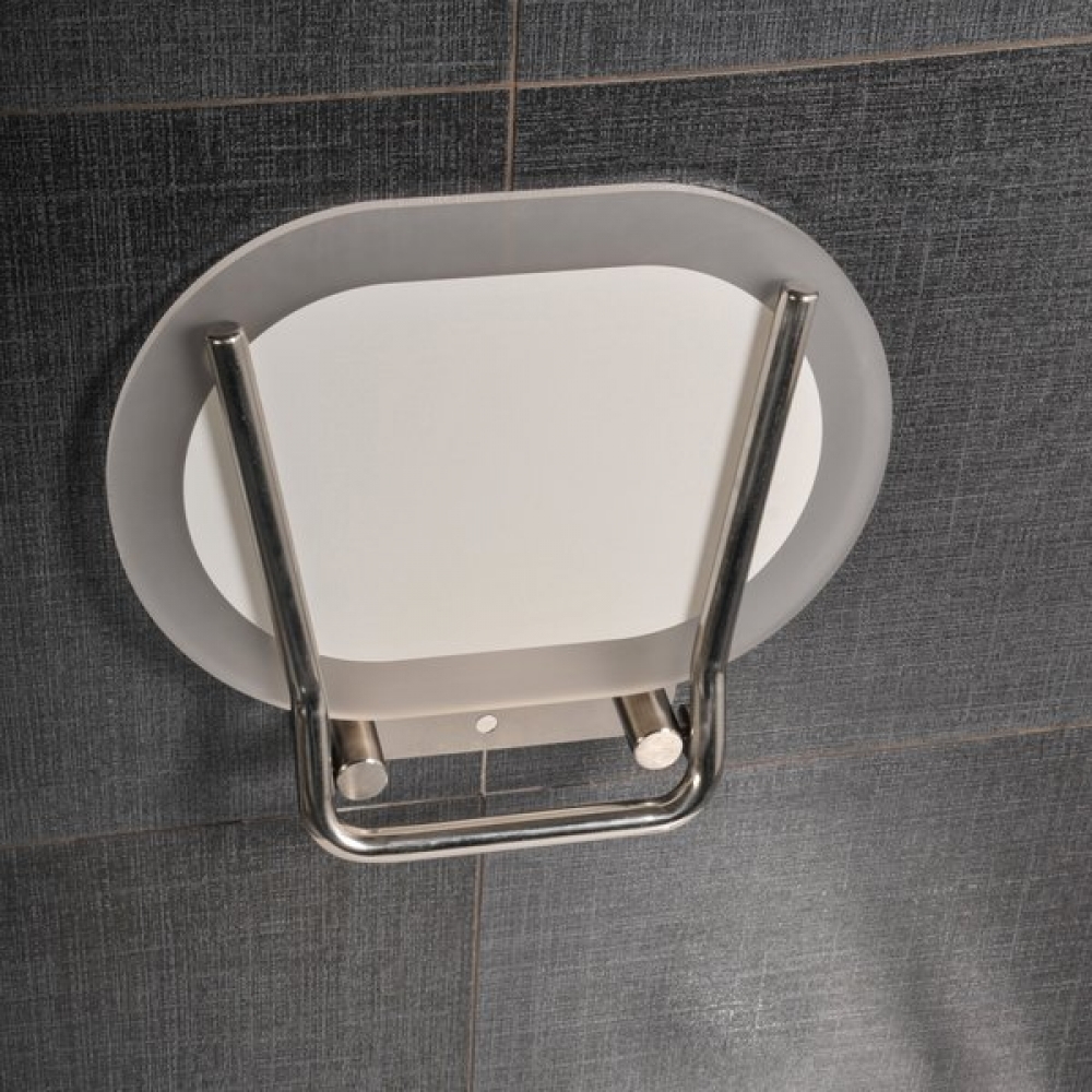  Сидіння для душу Ravak OVO CHROME CLEAR/STAINLESS, B8F0000029