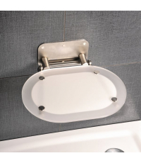 Сидіння для душу Ravak OVO CHROME CLEAR/STAINLESS, B8F0000029
