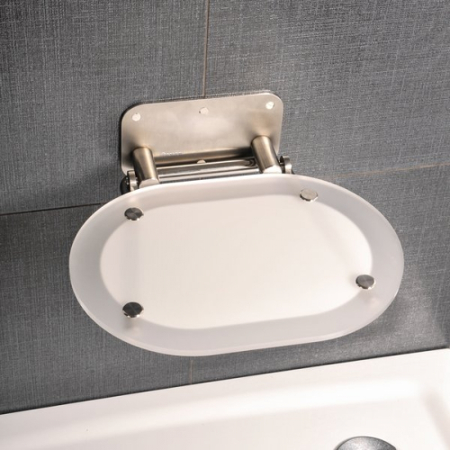 Сиденье для душа Ravak OVO CHROME CLEAR/STAINLESS, B8F0000029