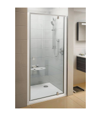 Душевые двери Ravak PIVOT PDOP 1 - 80 Transparent, полированый алюминий, безопасное стекло, 03G40C00