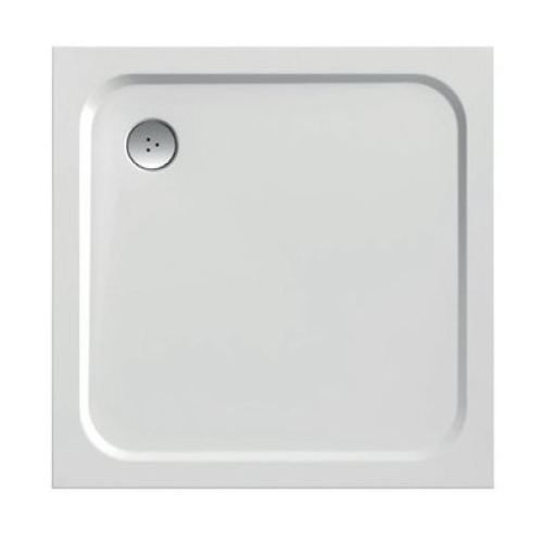 Піддон для душових кабін Ravak PERSEUS 100 PRO Chrome, квадратний, мармур литий, XA04AA01010