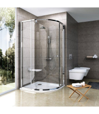 Душевая штора Ravak PIVOT PSKK 3 - 100 Transparent, угловая, стекло, сатин, 376AAU00Z1