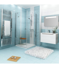 Душевые двери Ravak SMARTLINE SMSD 2 - 120 B-L Transparent, безопасное стекло, хром, 0SLGBA00Z1