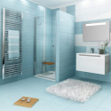 Душевые двери Ravak SMARTLINE SMSD 2 - 100 A-L Transparent, безопасное стекло, хром, 0SLAAA00Z1