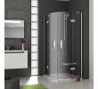 Душевая штора Ravak SMARTLINE SMSKK 4 - 90 Transparent, безопасное стекло, профиль хром, 3S277A00Y1