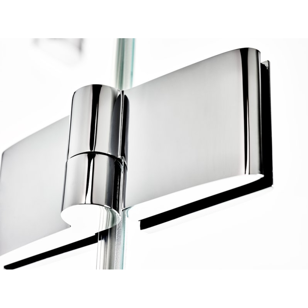 Душевая штора Ravak SMARTLINE SMSKK 4 - 90 Transparent, безопасное стекло, профиль хром, 3S277A00Y1
