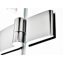 Душевая штора Ravak SMARTLINE SMSKK 4 - 90 Transparent, безопасное стекло, профиль хром, 3S277A00Y1