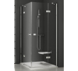 Душевая штора Ravak SMARTLINE SMSRV 4 - 90 Transparent, безопасное стекло, профиль хром, 1SV77A00Z1
