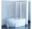 Шторка для ванни Ravak VSK2 ROSA-150 R Transparent, 76P80100Z1