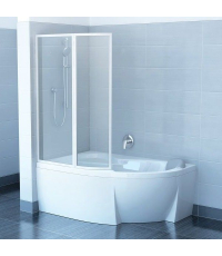 Шторка для ванны Ravak VSK2 ROSA - 140 L Transparent, 76L70100Z1