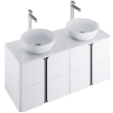 Комплект Мебели Ravak Balance SD 120 см: Тумбочка со столешницей  + Умывальник + Смеситель + Зеркало + Крепление для столешницы +  Полотенцедержатель X000001367K