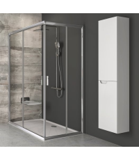 Душова кабіна квадратна Ravak BLRV2K + BLRV2K 90x90 Transparent, алюміній, безпечне скло, 1XV70C00Z1+1XV70C00Z1