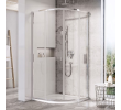 Душевой уголок Ravak BLIX Slim BLSCP4-90, полиров. алюминий + TRANSPARENT, X3BM70C00Z1