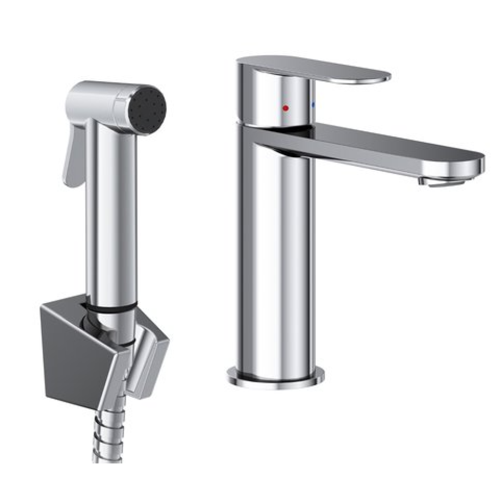 Смеситель RAVAK Chrome II II с бидеткой 112.00CR X070450