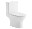 Унитаз компакт Ravak WC CONCEPT SLIM Combi RimOff с сидением дюропласт soft-close, RKUM100010