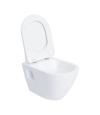 Сидіння для унітазу  Ravak WC Endo RimOff, дюропласт, мікроліфт, з кріпленням , X01722