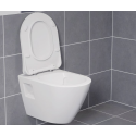 Сиденье для унитаза Ravak WC Endo RimOff, дюропласт, микролифт, с креплением , X01722