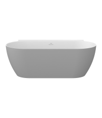 Ванна акриловая Ravak FFREEDOM Wall II TEC снежно-белая/Серая 170х87 см CC71500000