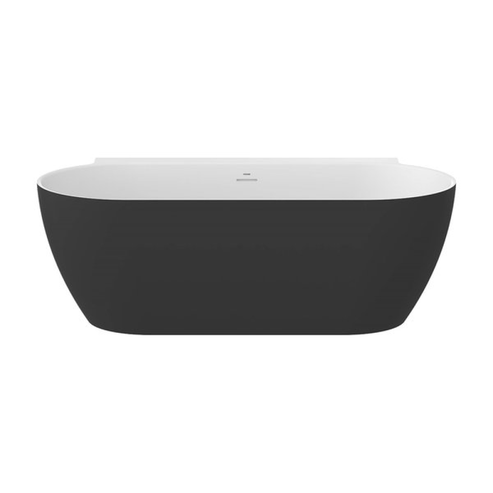 Ванна акриловая Ravak FFREEDOM Wall II TEC снежно-белая/Черная 170х87 см CC71700000