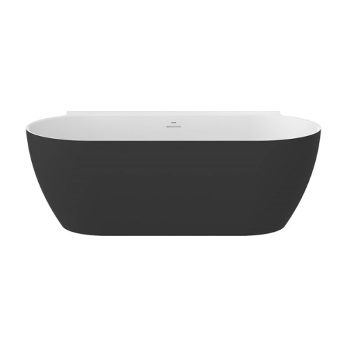 Ванна акриловая Ravak FFREEDOM Wall II TEC снежно-белая/Черная 170х87 см CC71700000