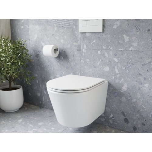 Підвісний унітаз Ravak WC Life RimOff, білий, X01951