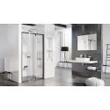 Душевые двери Ravak PIVOT PDOP2 - 100 черный + TRANSPARENT, 03GA0300Z1
