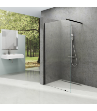 Нерухома стінка Ravak Walk-IN Wall-90, чорний скло безпечне, GW9W70300Z1
